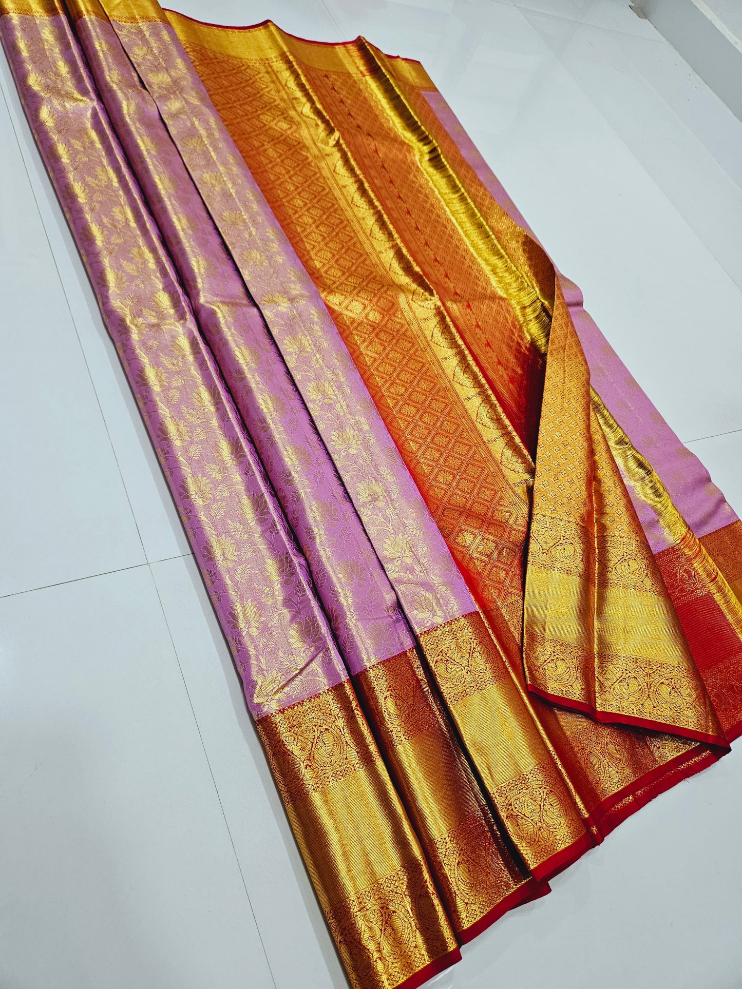 Exclusive Korvai Tissue Silk Sarees 219