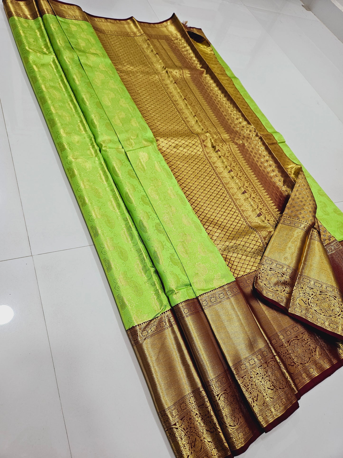 Exclusive Korvai Tissue Silk Sarees 209