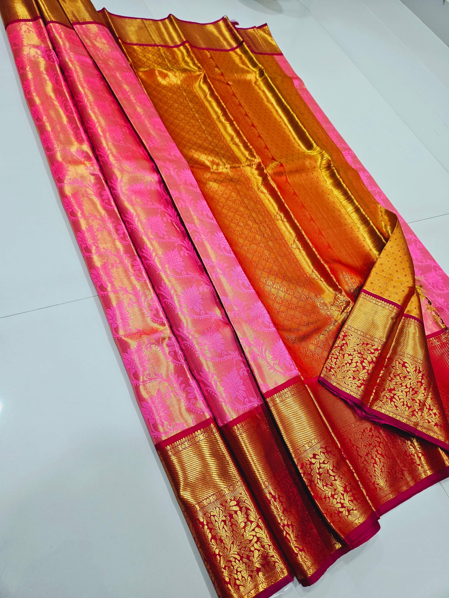 Exclusive Korvai Tissue Silk Sarees 194