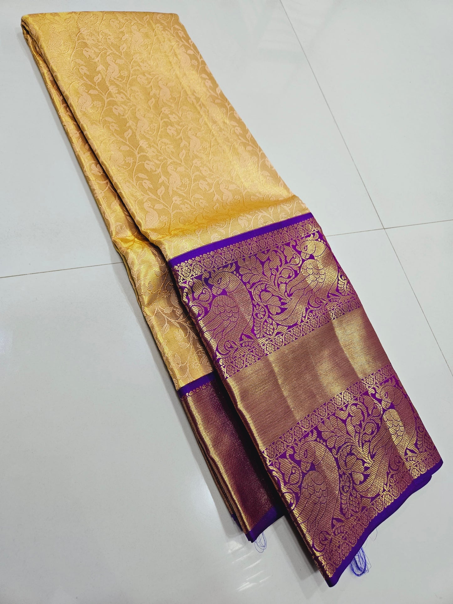 Exclusive Korvai Tissue Silk Sarees 191
