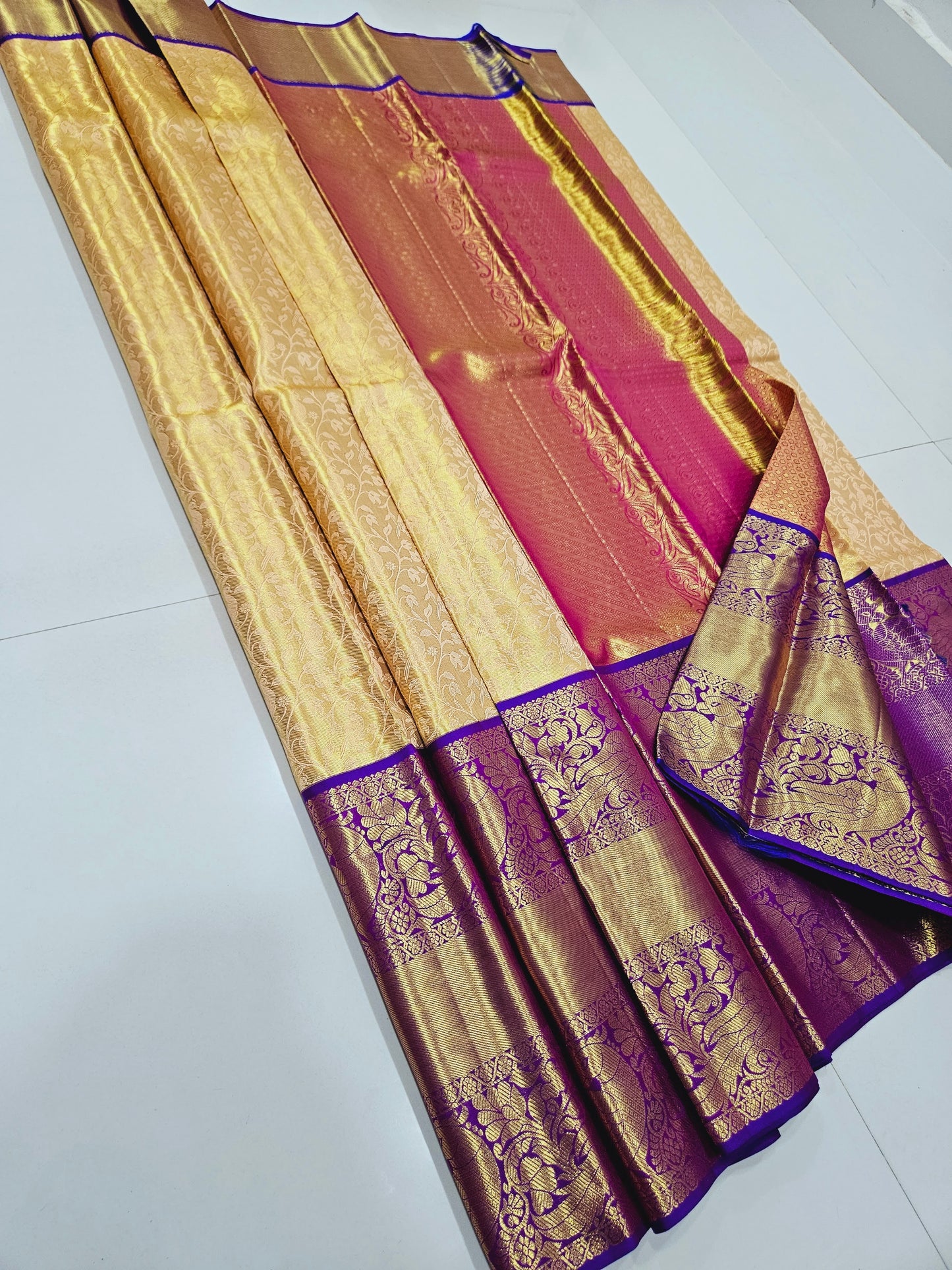 Exclusive Korvai Tissue Silk Sarees 191
