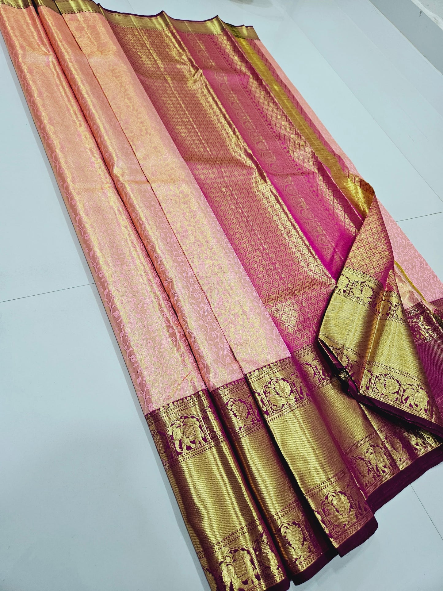 Exclusive Korvai Tissue Silk Sarees 188
