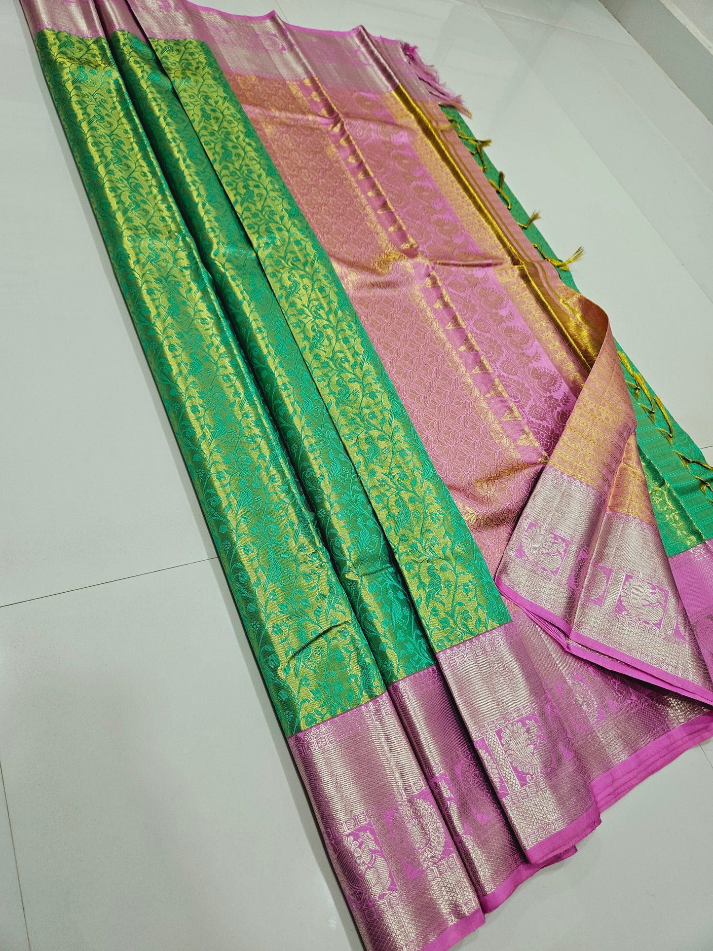 Exclusive Korvai Tissue Silk Sarees 160