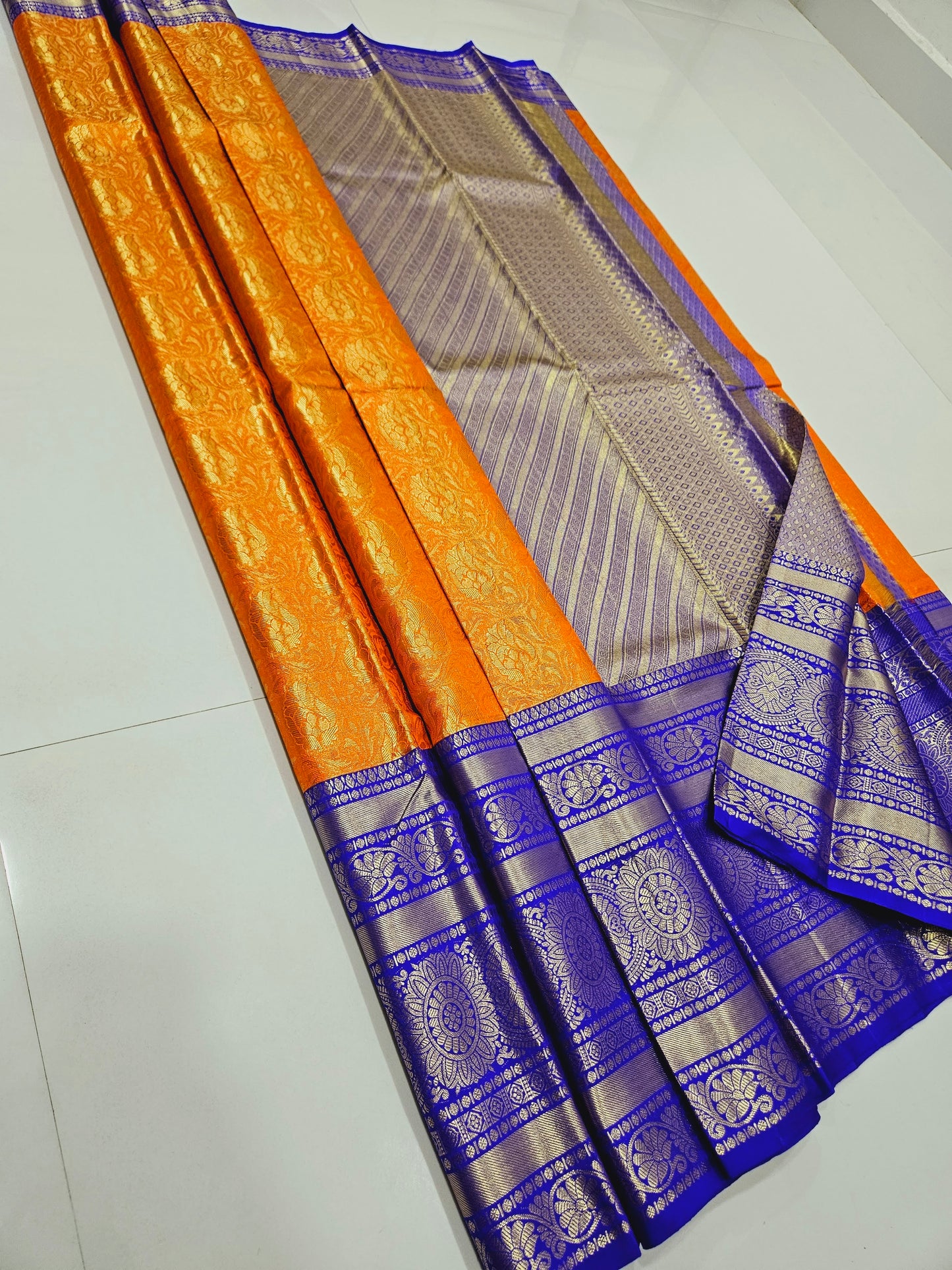 Exclusive Korvai Tissue Silk Sarees 159