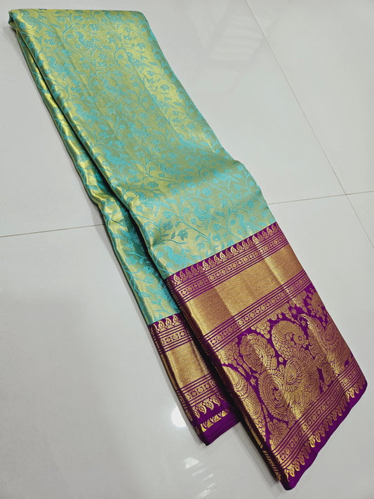 Exclusive Korvai Tissue Silk Sarees 156