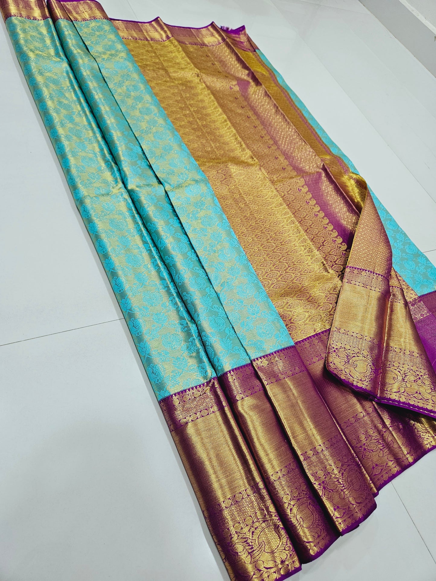 Exclusive Korvai Tissue Silk Sarees 148