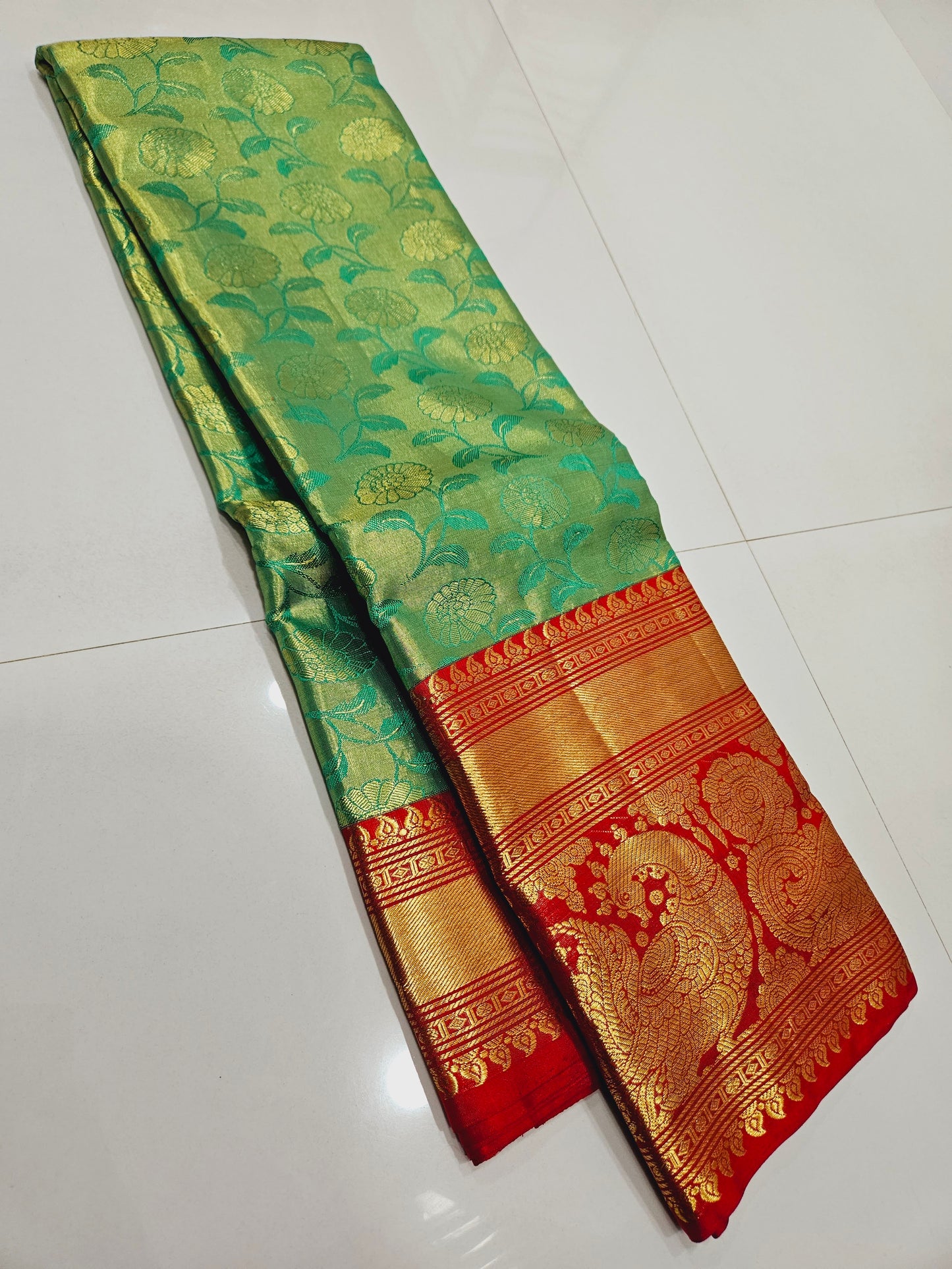 Exclusive Korvai Tissue Silk Sarees 143