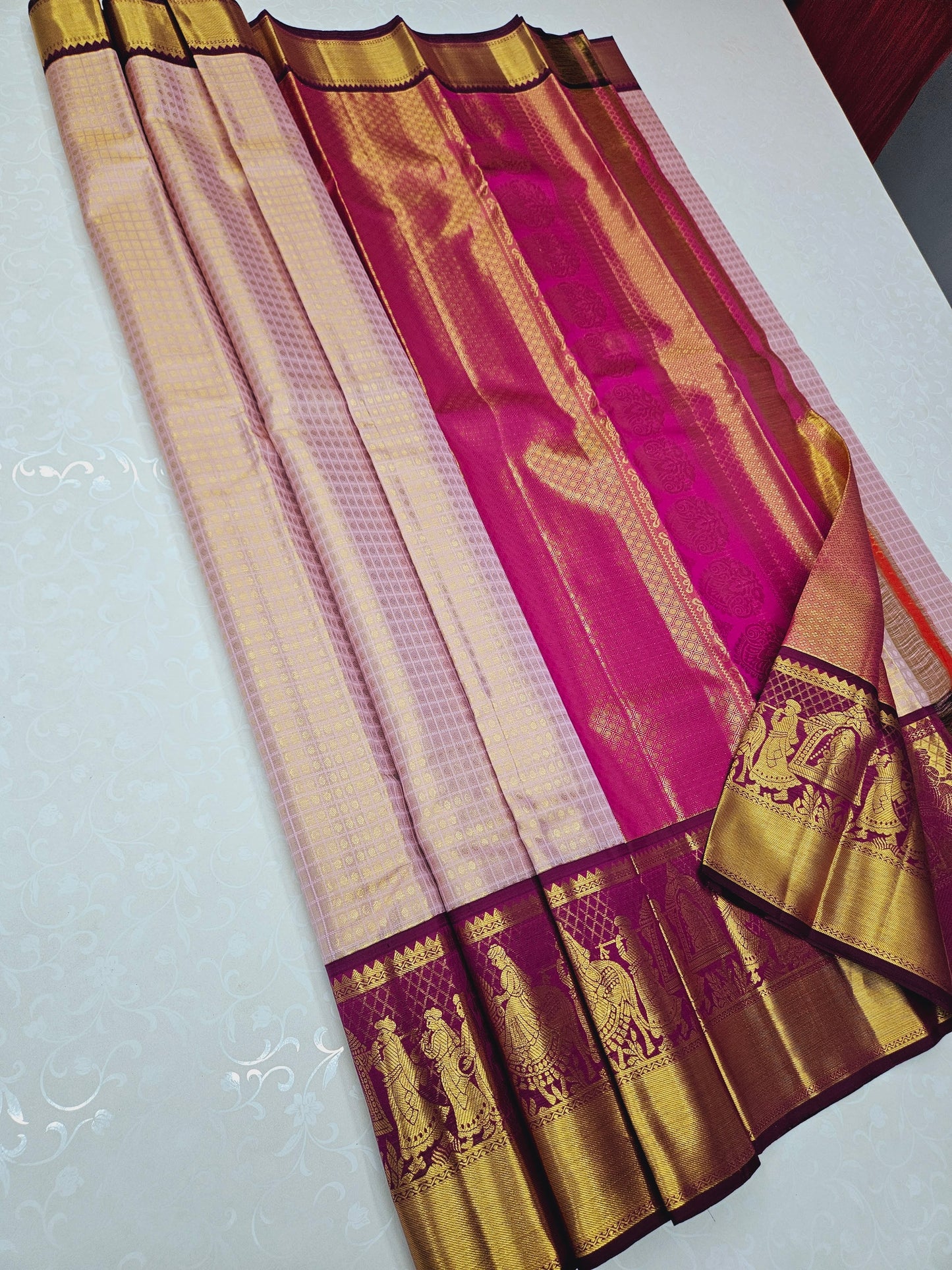 Exclusive Korvai Tissue Silk Sarees 130