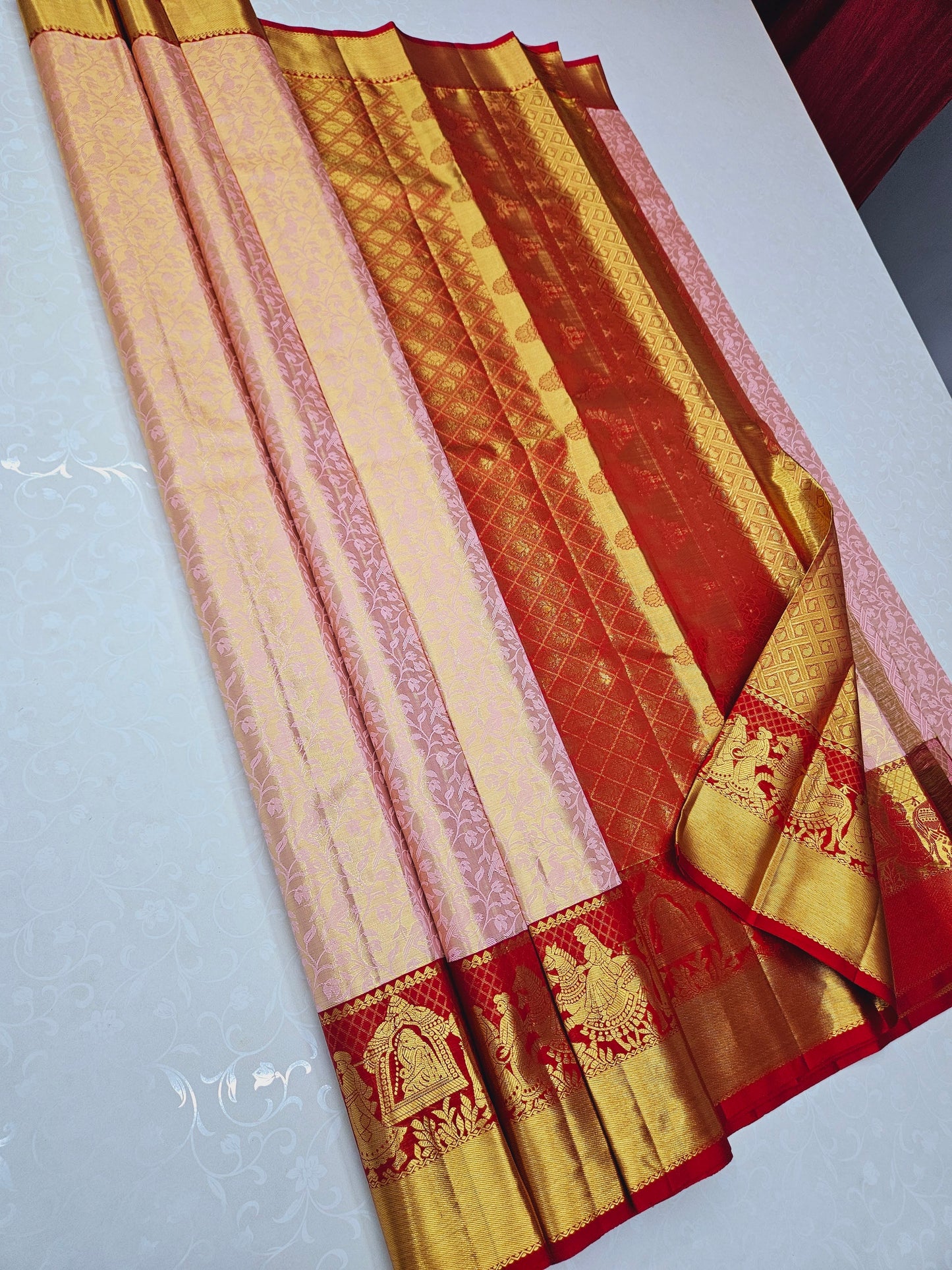 Exclusive Korvai Tissue Silk Sarees 121