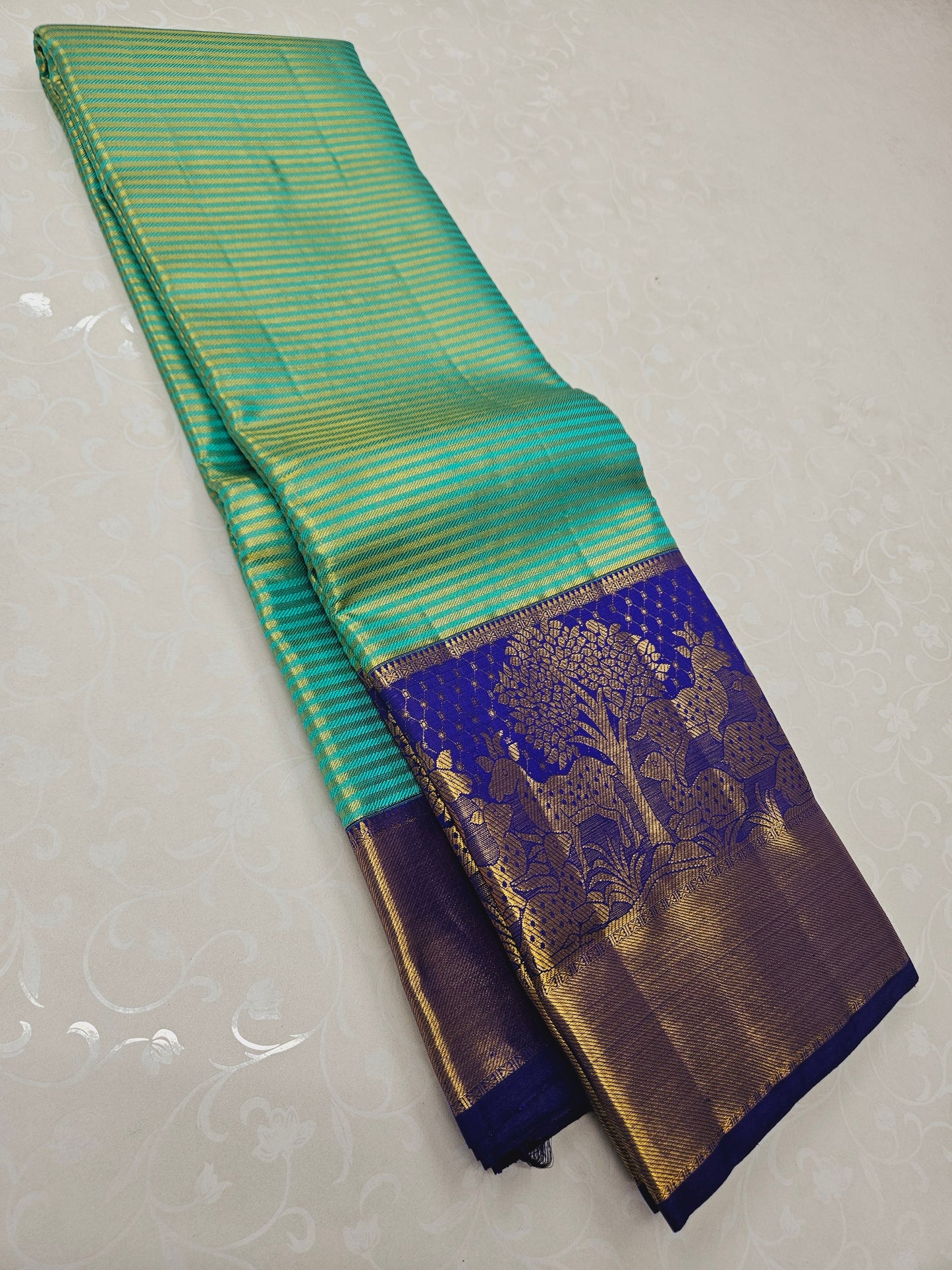Exclusive Korvai Tissue Silk Sarees 111