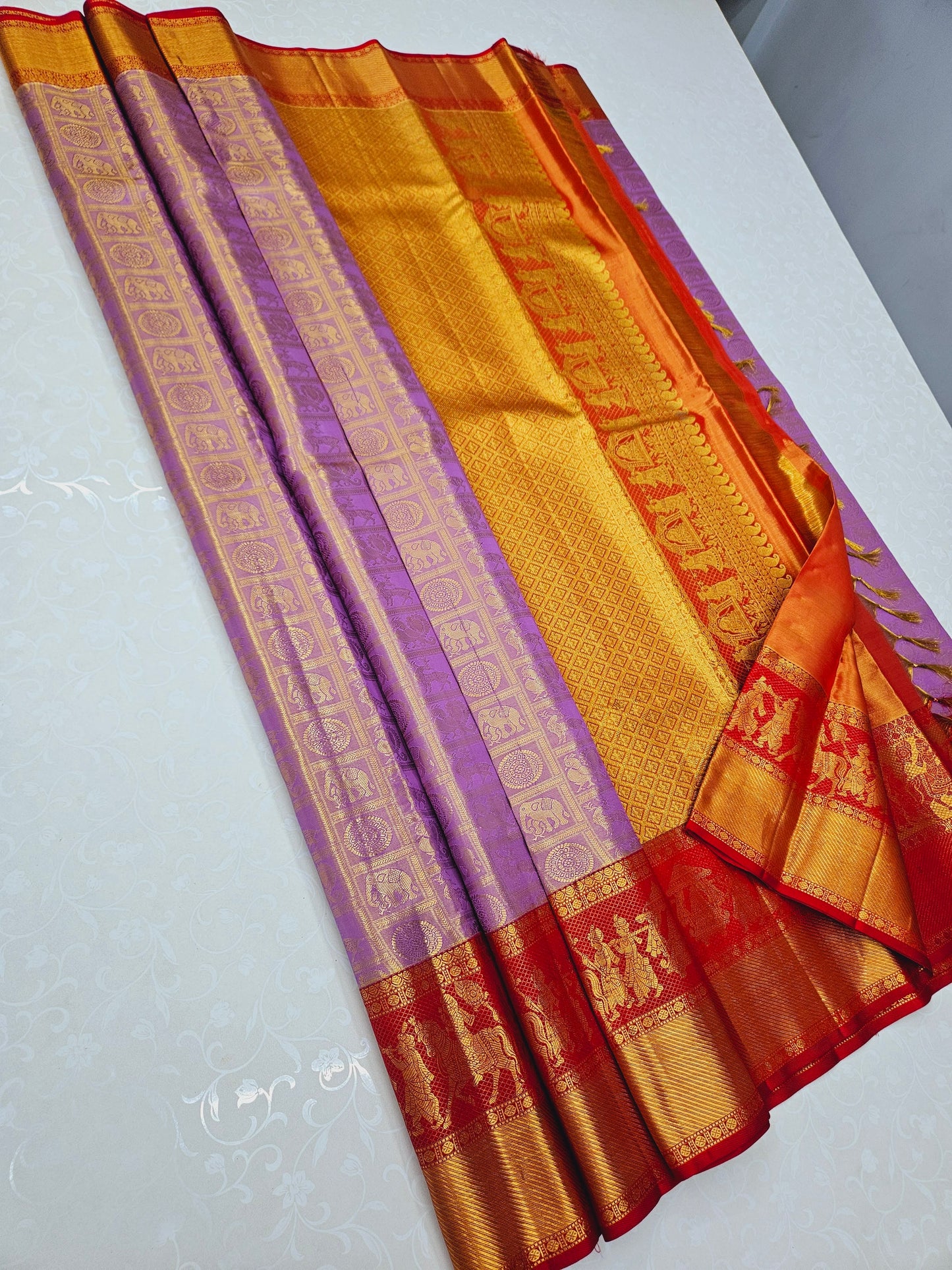 Exclusive Korvai Tissue Silk Sarees 010