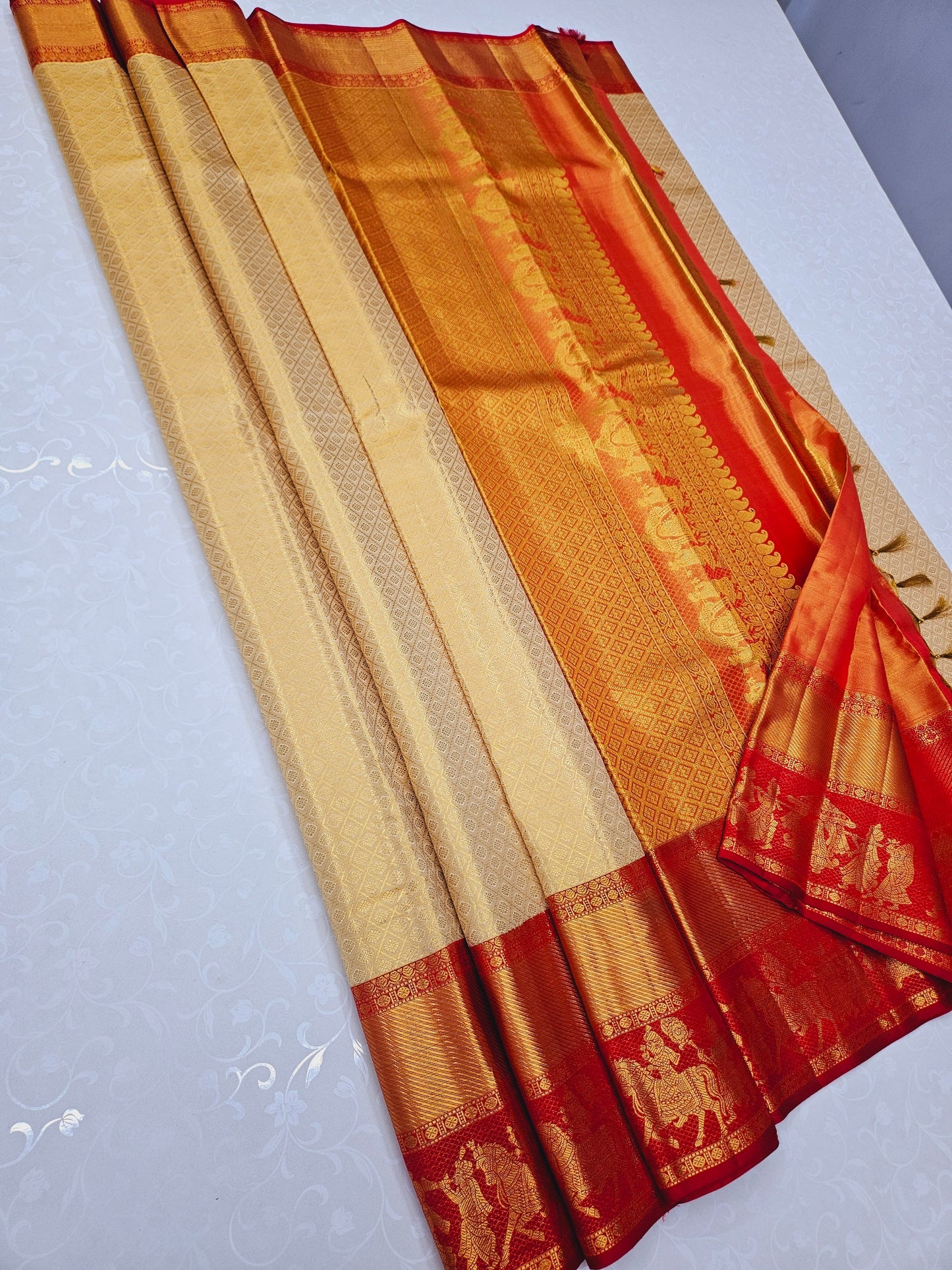 Exclusive Korvai Tissue Silk Sarees 001