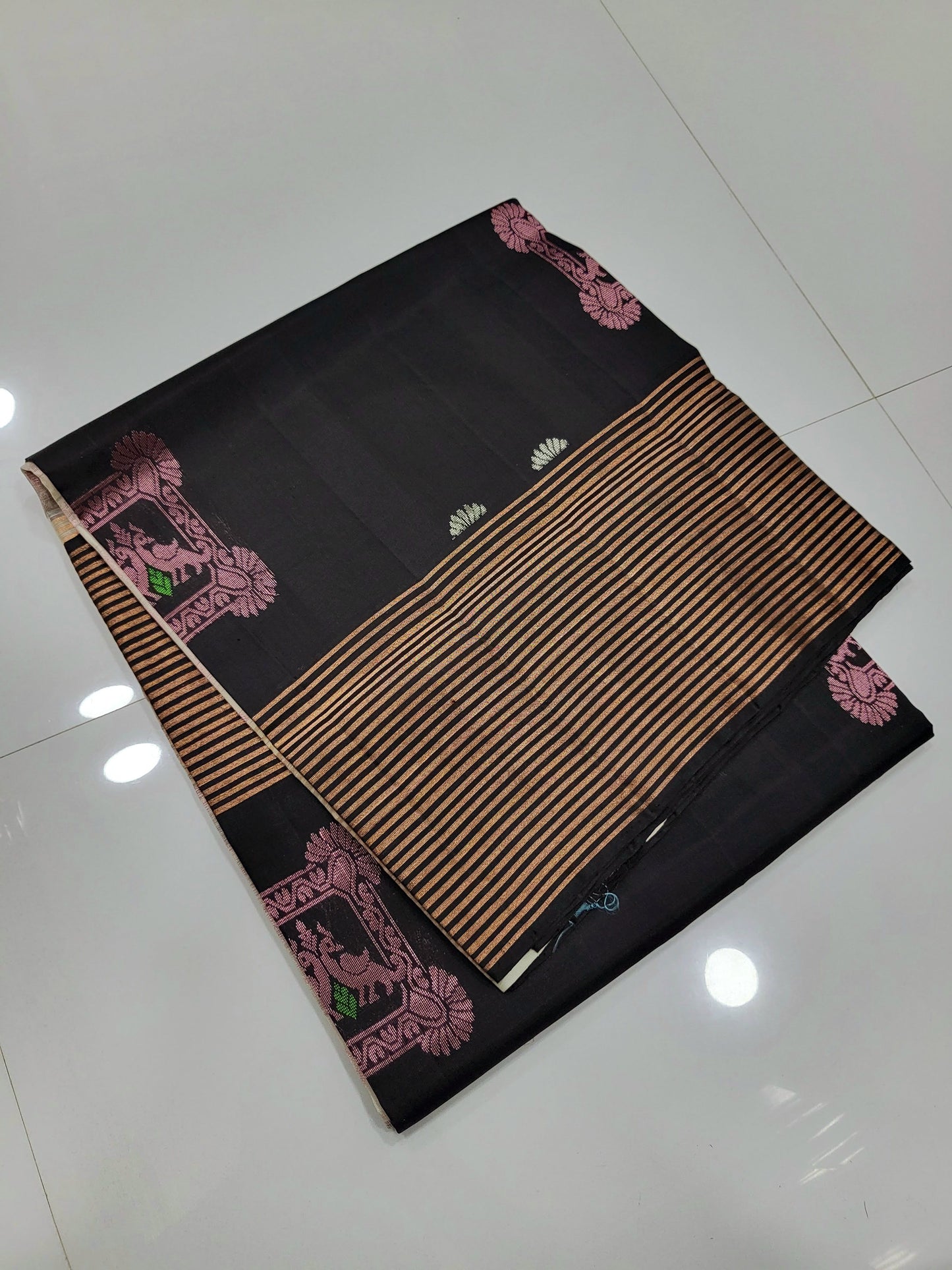 Single Warp Soft Silk Sarees 011
