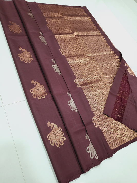 Single Warp Soft Silk Sarees 044