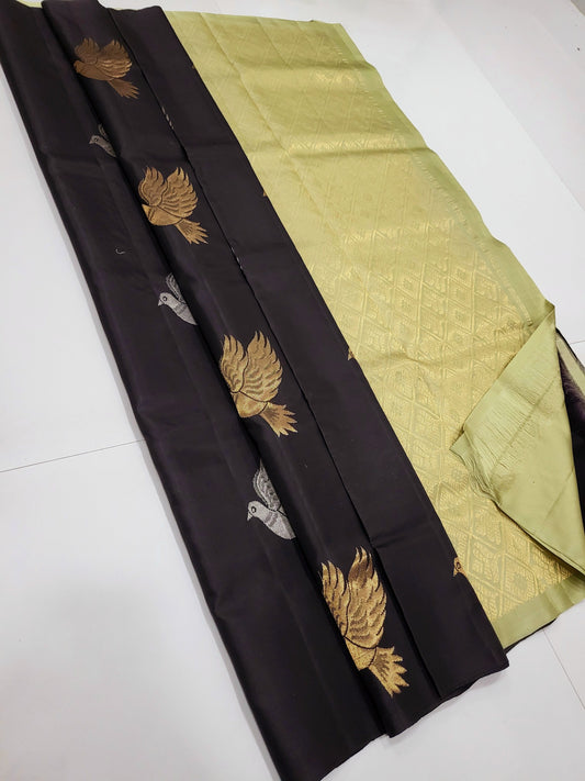 Single Warp Soft Silk Sarees 050