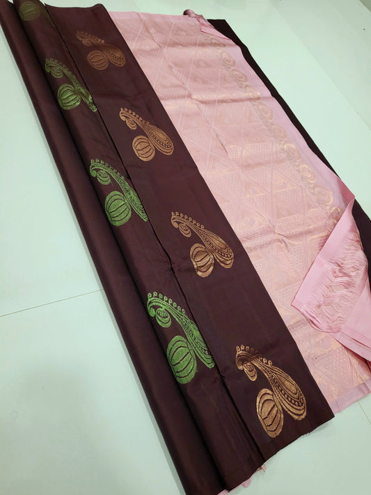 Single Warp Soft Silk Sarees 051