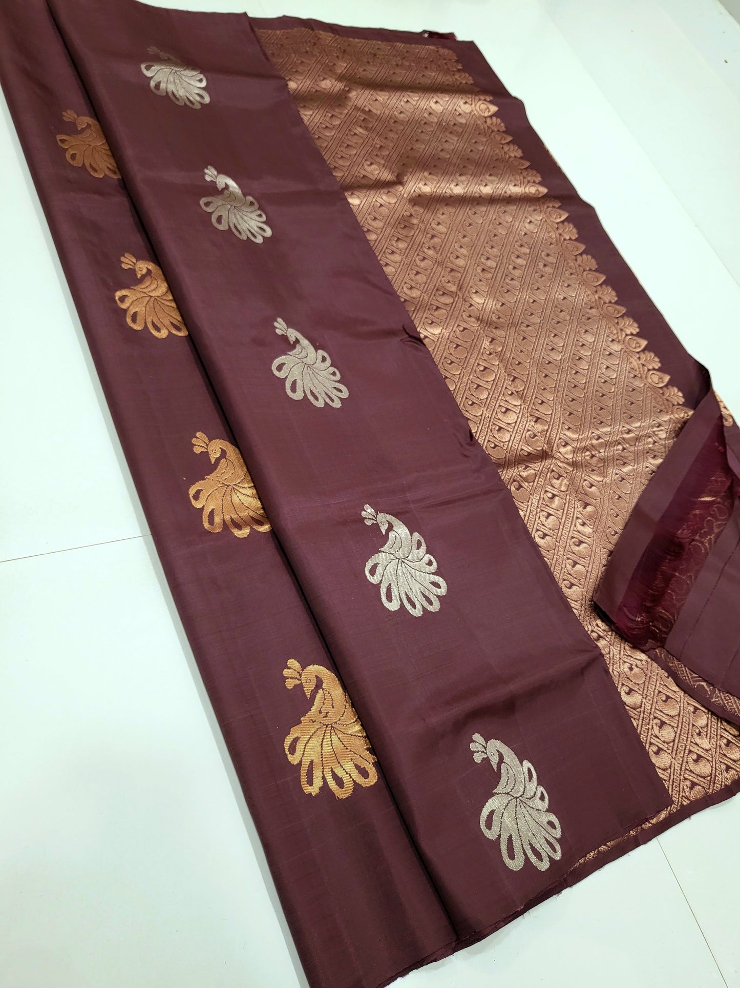 Single Warp Soft Silk Sarees 053