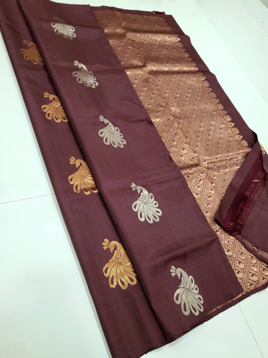 Single Warp Soft Silk Sarees 053