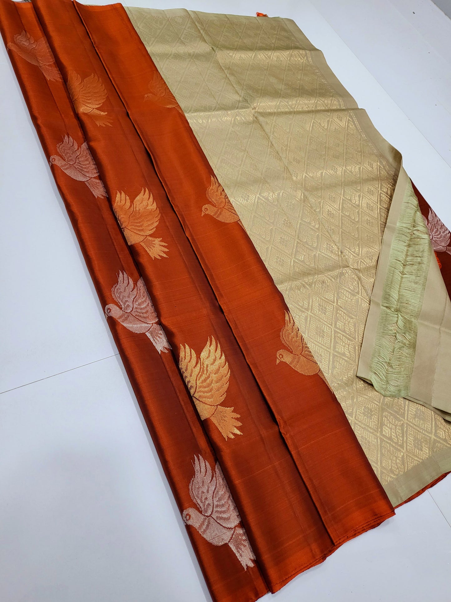 Single Warp Soft Silk Sarees 058