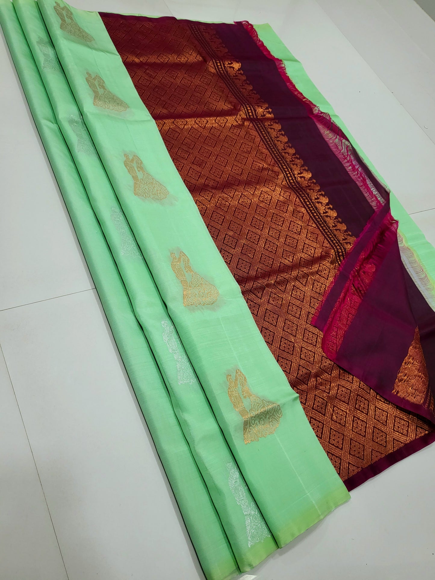 Single Warp Soft Silk Sarees 079