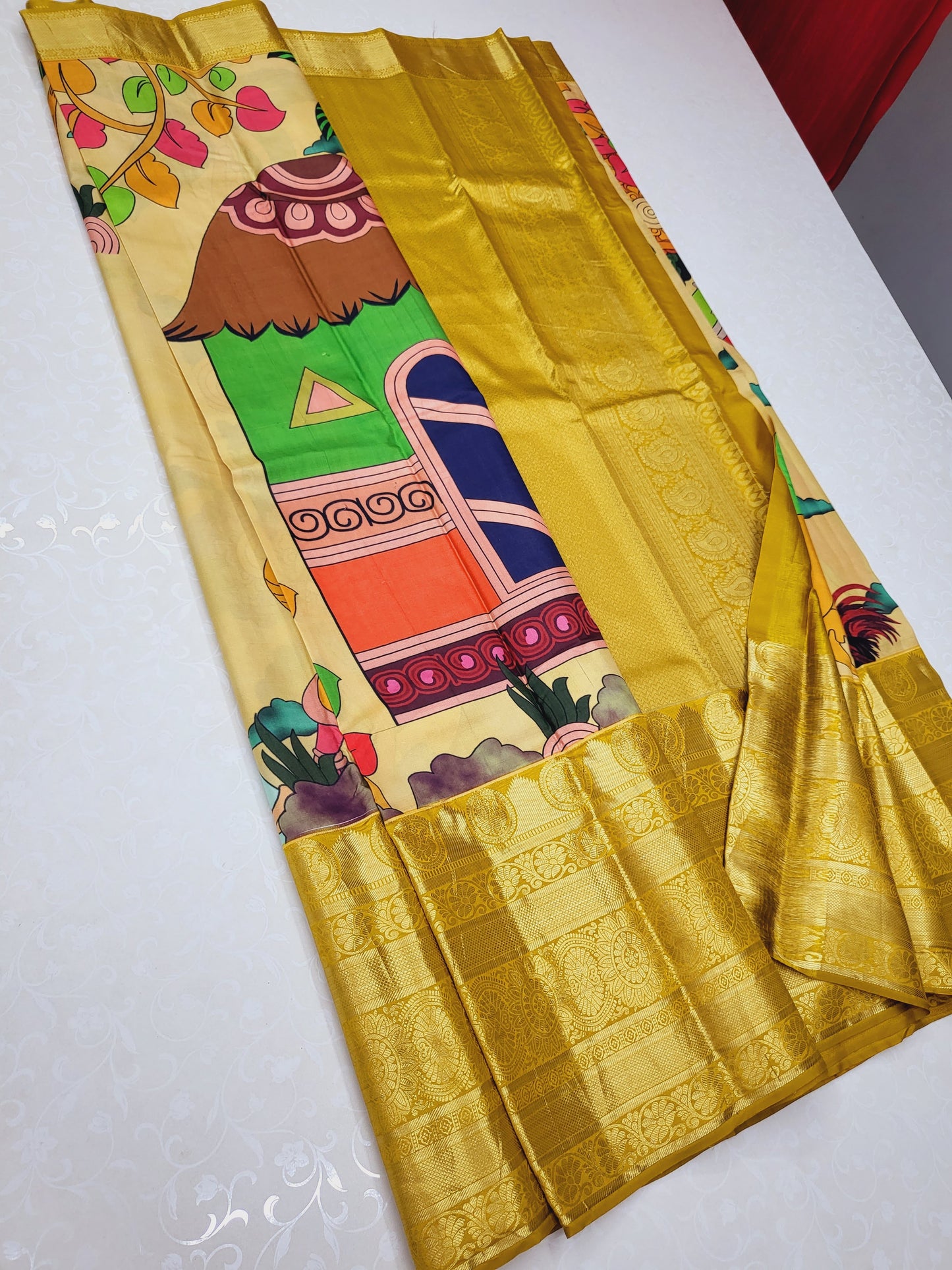 Kalamkari Silk Sarees 043