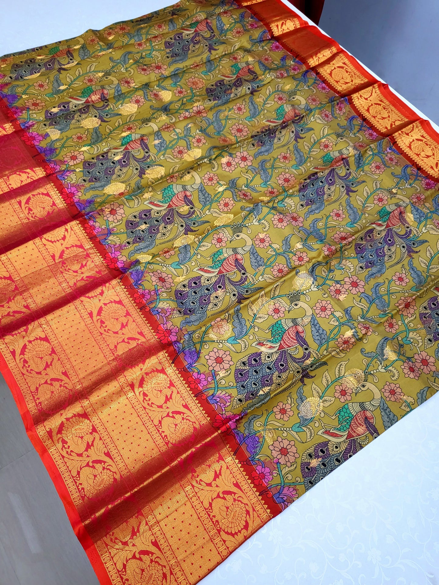 Kalamkari Silk Sarees 041