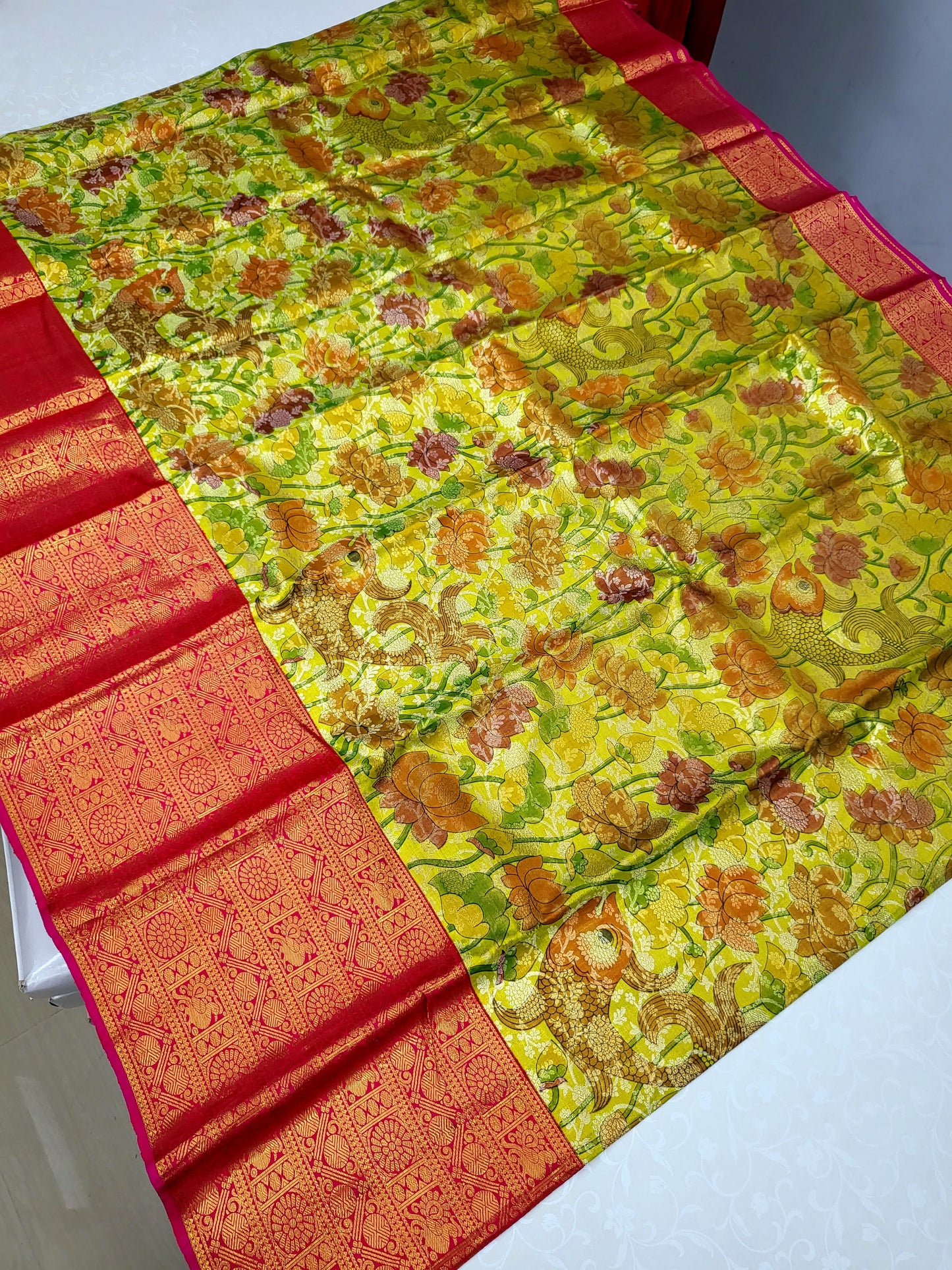 Kalamkari Silk Sarees 034