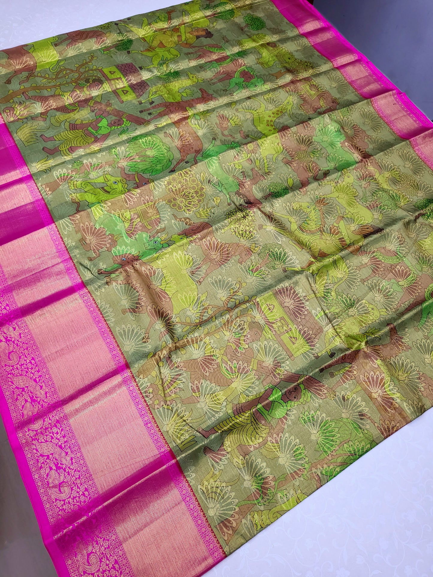 Kalamkari Silk Sarees 016