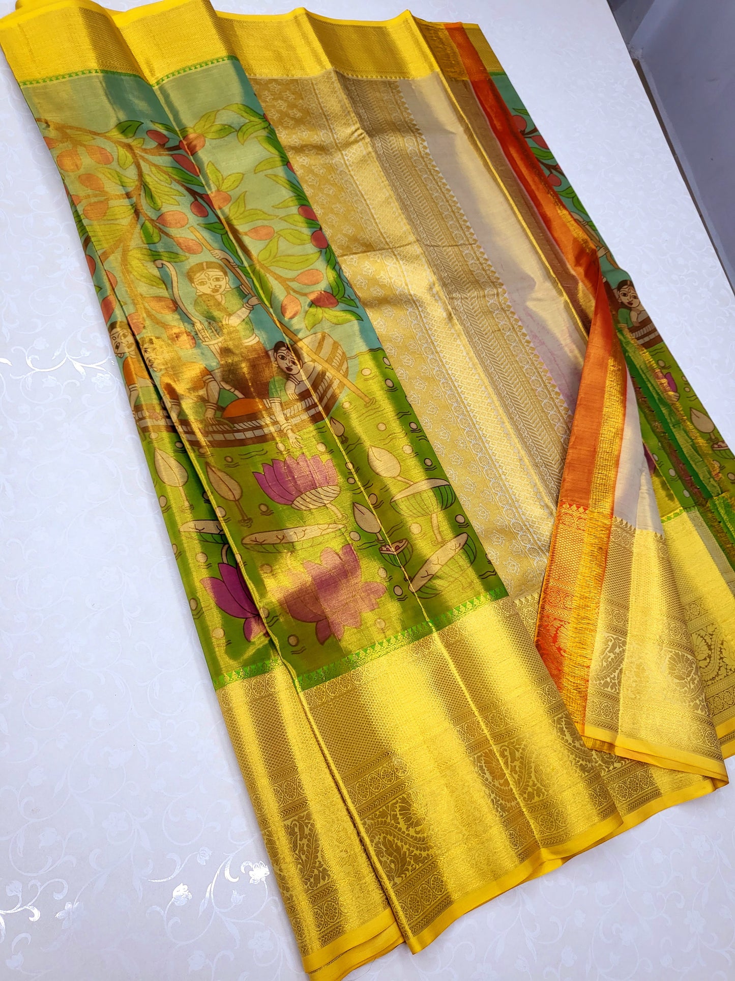 Kalamkari Silk Sarees 011