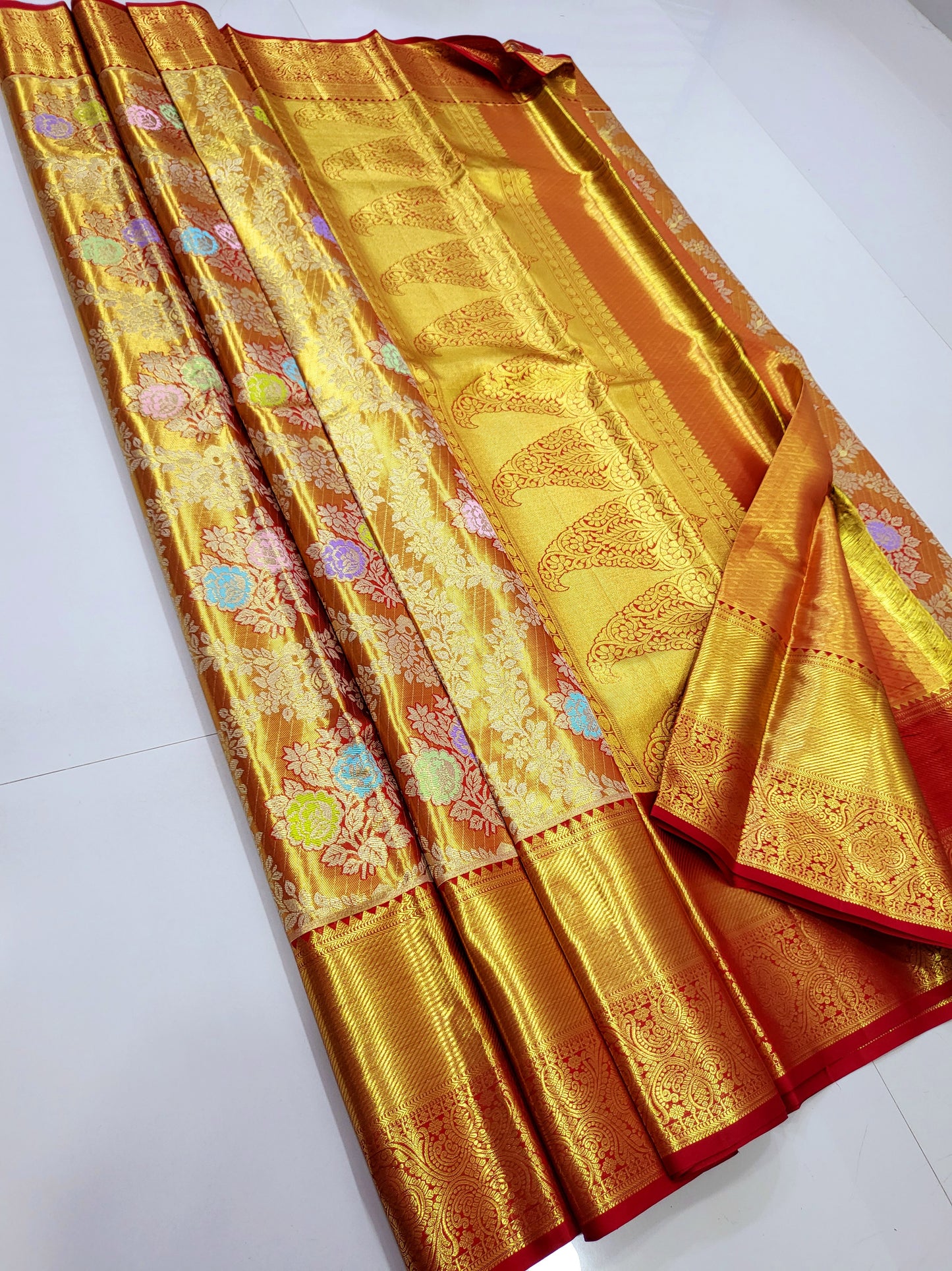 Exclusive Pure 2D Silk Sarees 055