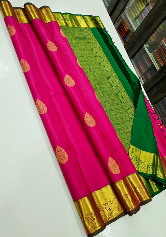 Kanchi Pure Handloom Fancy Silk Sarees