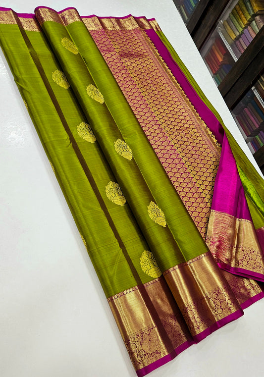 Kanchi Pure Handloom Fancy Silk Sarees