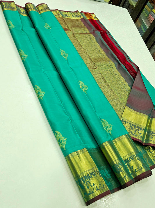 Kanchi Pure Handloom Fancy Silk Sarees