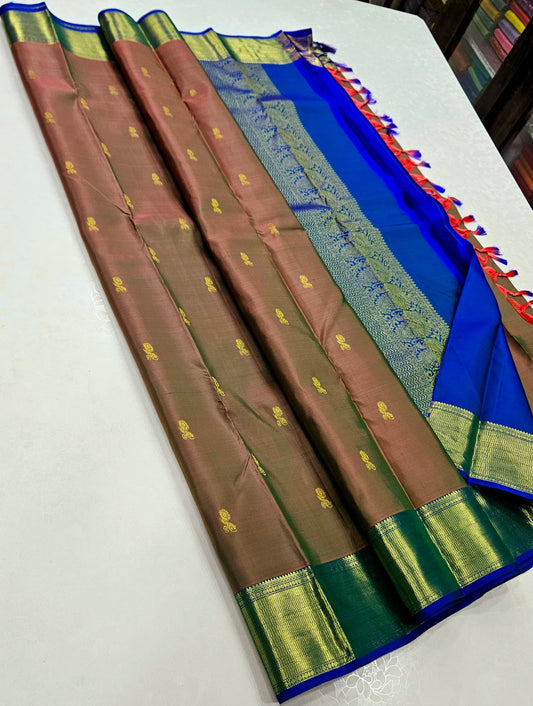 Kanchi Pure Handloom Fancy Silk Sarees