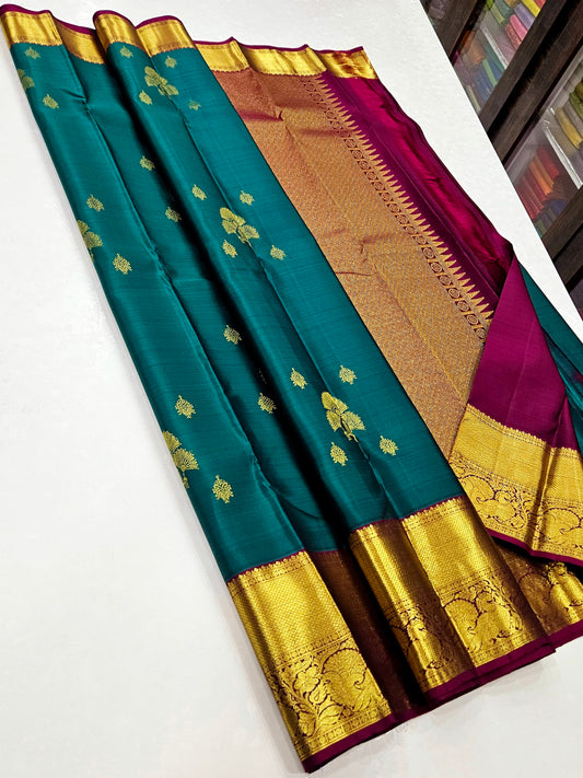 Kanchi Pure Handloom Fancy Silk Sarees
