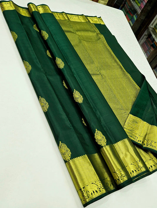 Kanchi Pure Handloom Fancy Silk Sarees
