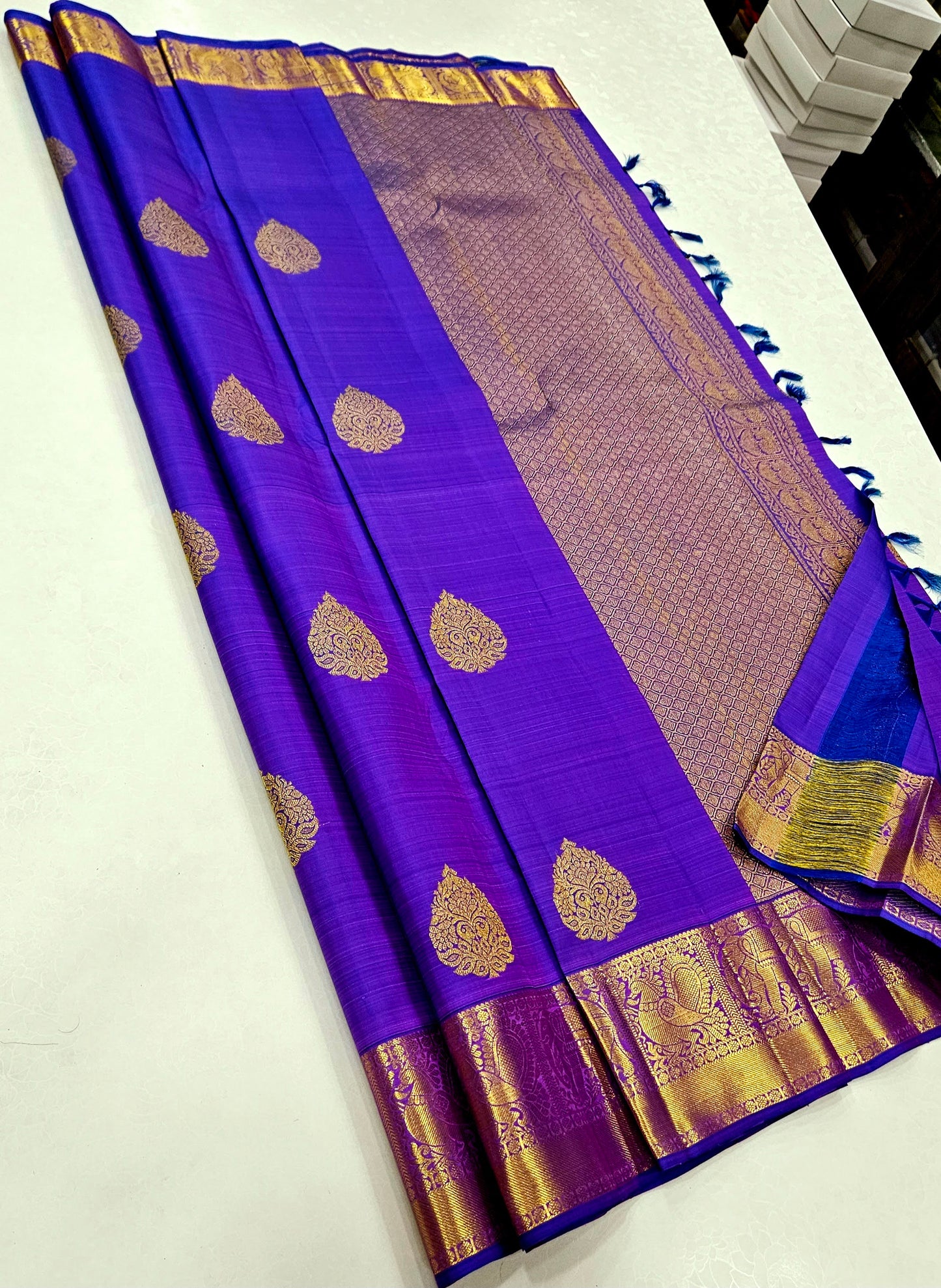 Kanchi Pure Handloom Fancy Silk Sarees