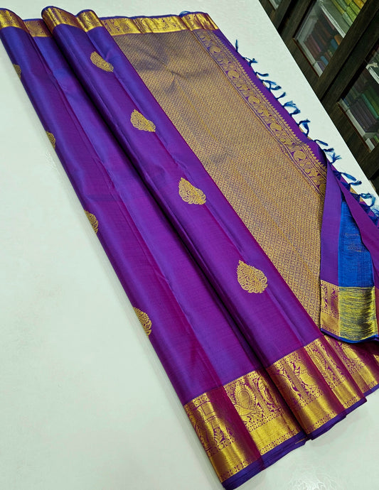 Kanchi Pure Handloom Fancy Silk Sarees