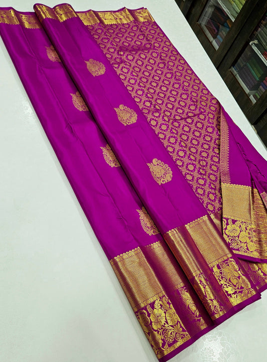 Kanchi Pure Handloom Fancy Silk Sarees