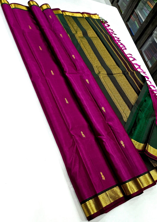 Kanchi Pure Handloom Fancy Silk Sarees