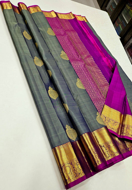 Kanchi Pure Handloom Fancy Silk Sarees