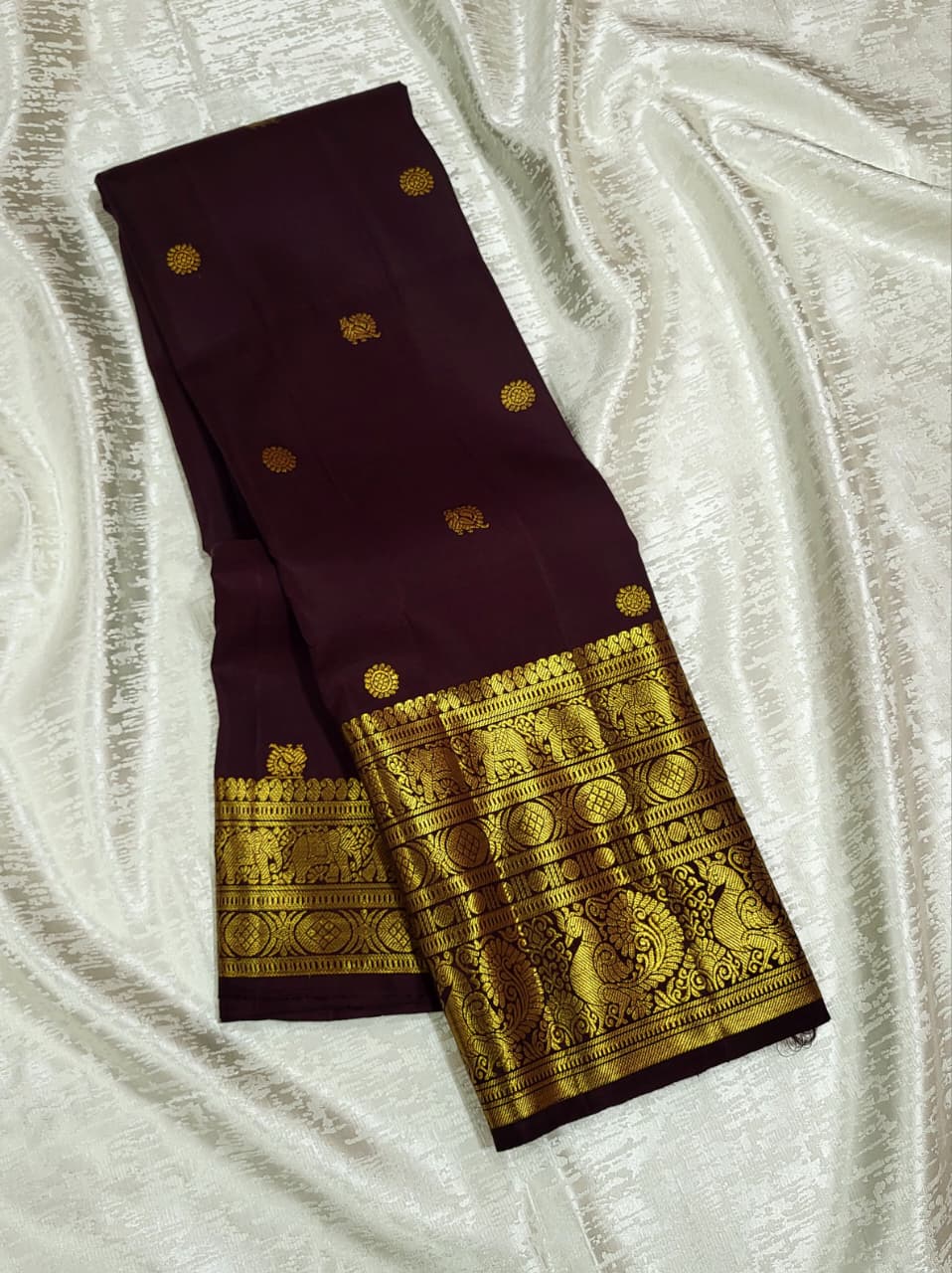 Kanchipuram Vairaoosi Silk Saree -005